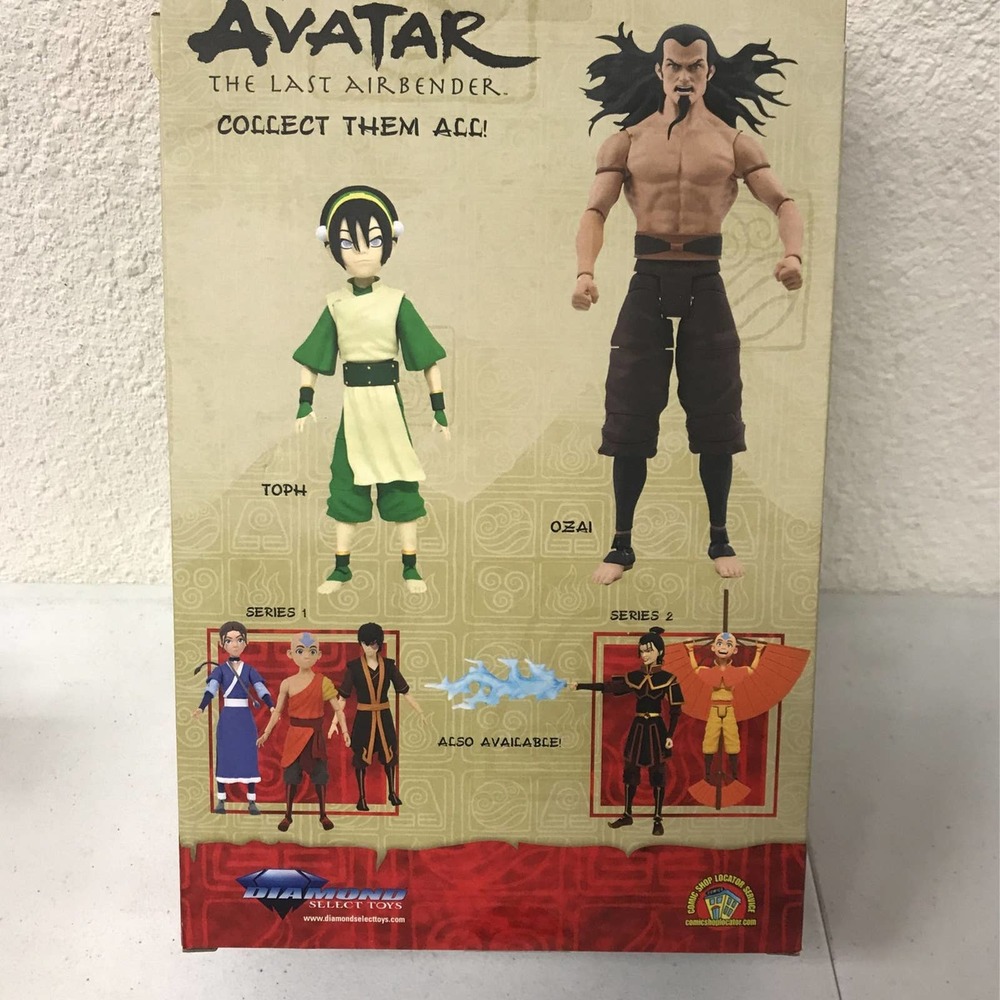 Diamond Select Toys Avatar The Last Airbender Toph Deluxe Action Figure - Picture 3 of 3